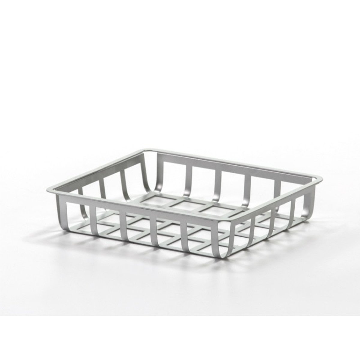 Panier de rangement et décoratif en métal, petit, ZESTA gris, DON HIERRO