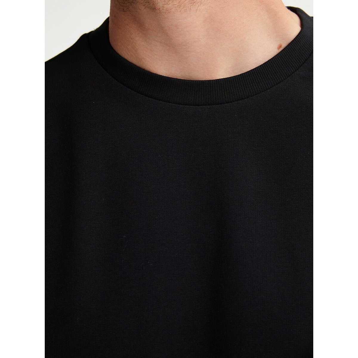 Crew Neck Sweatshirt black, PETROL INDUSTRIES