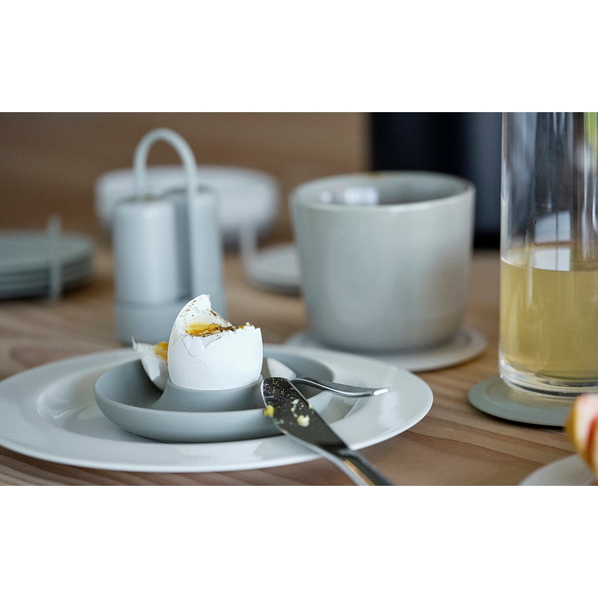 Coquetier SINGLES gris chaud, ZONE DENMARK