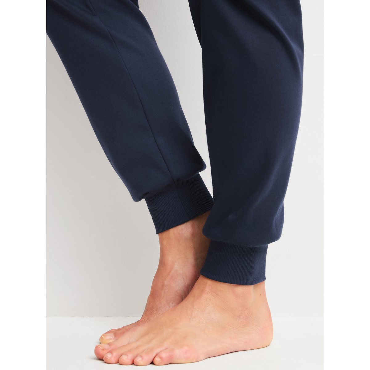 manches longues Coton MIDNIGHT HEARTS bleu paon, CALIDA