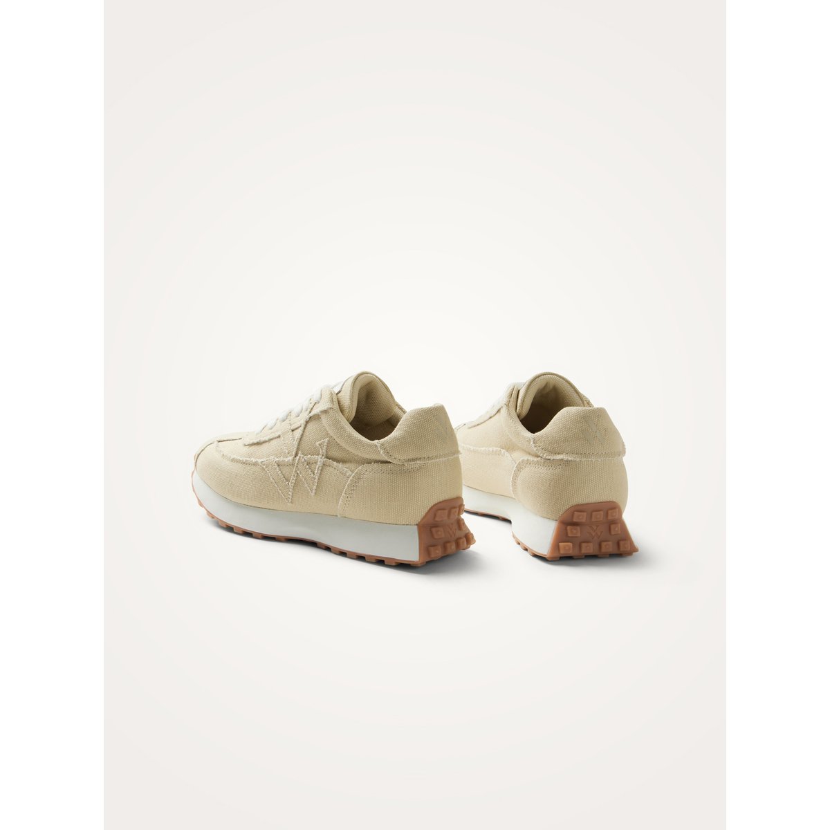 Baskets avec semelle running FLOW Staple beige, VANESSA WU