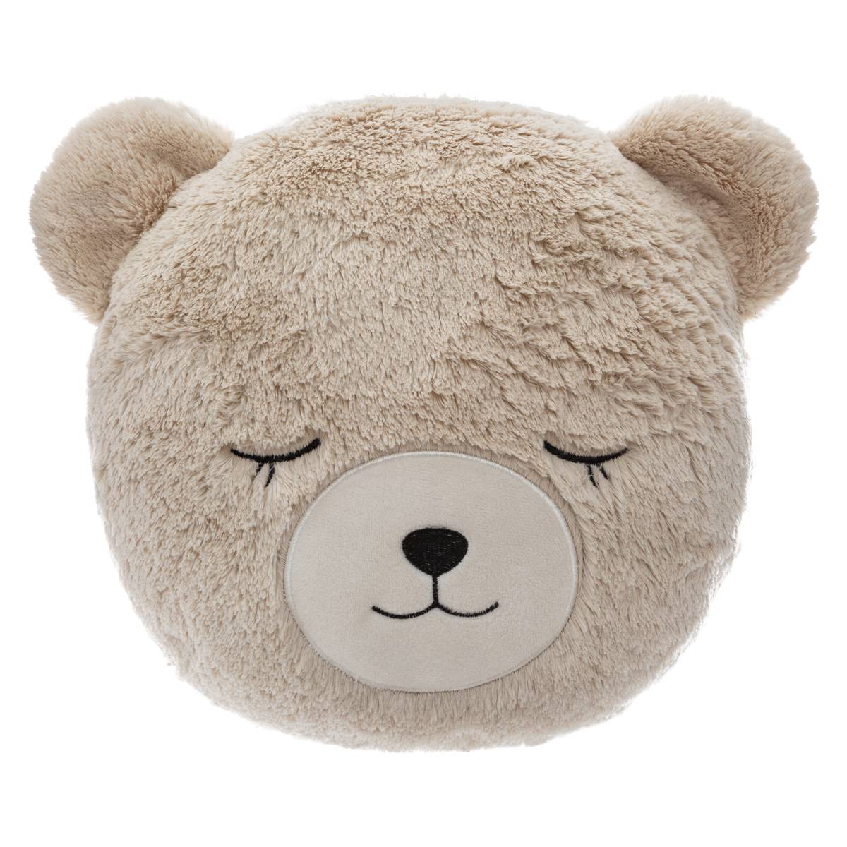 Coussin enfant tête d'ours OURS multicolore, ATMOSPHERA FOR KIDS