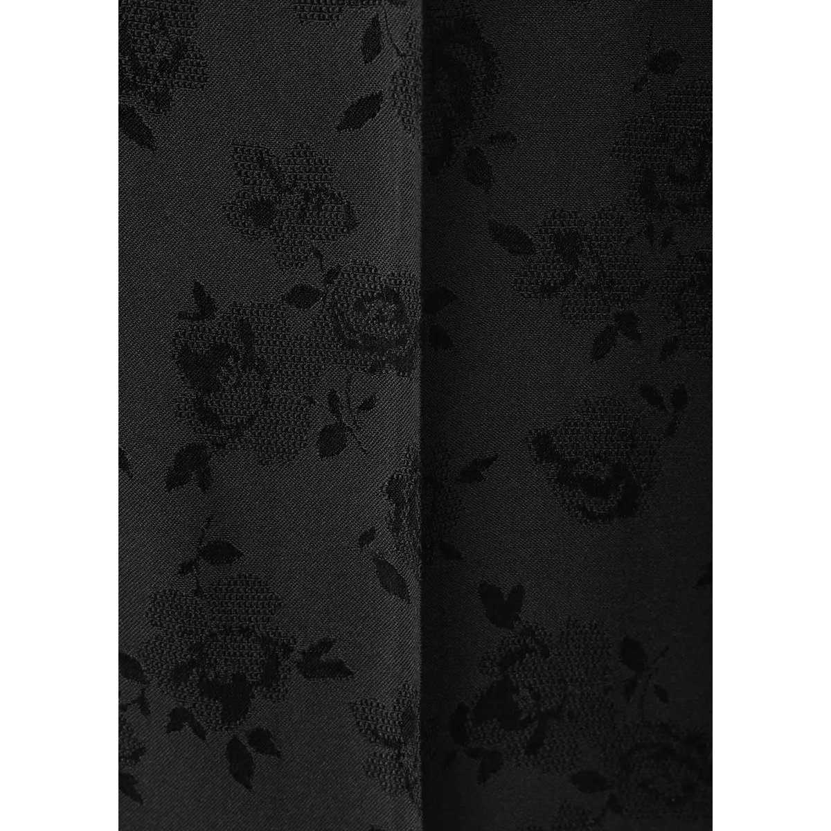 Pantalon droit jacquard gris anthracite, MANGO