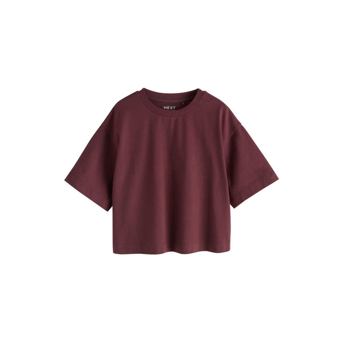 T-shirt oversize coupe droite, lot de 5 naturel, NEXT