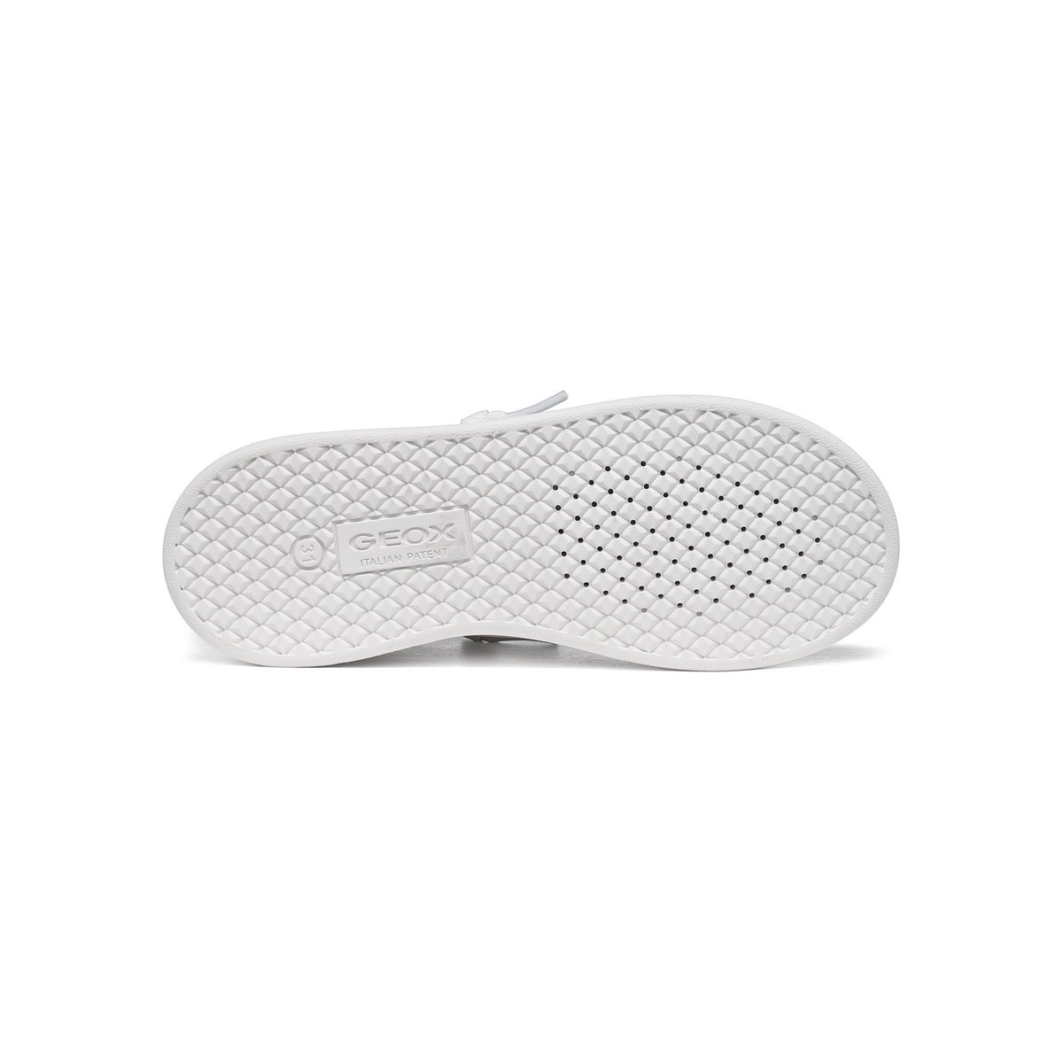 Baskets J ECLYPER blanc/noir, GEOX