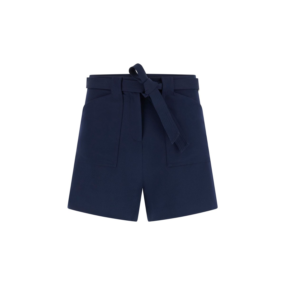 Short Crépon Coupe Ample bleu foncé, GUESS