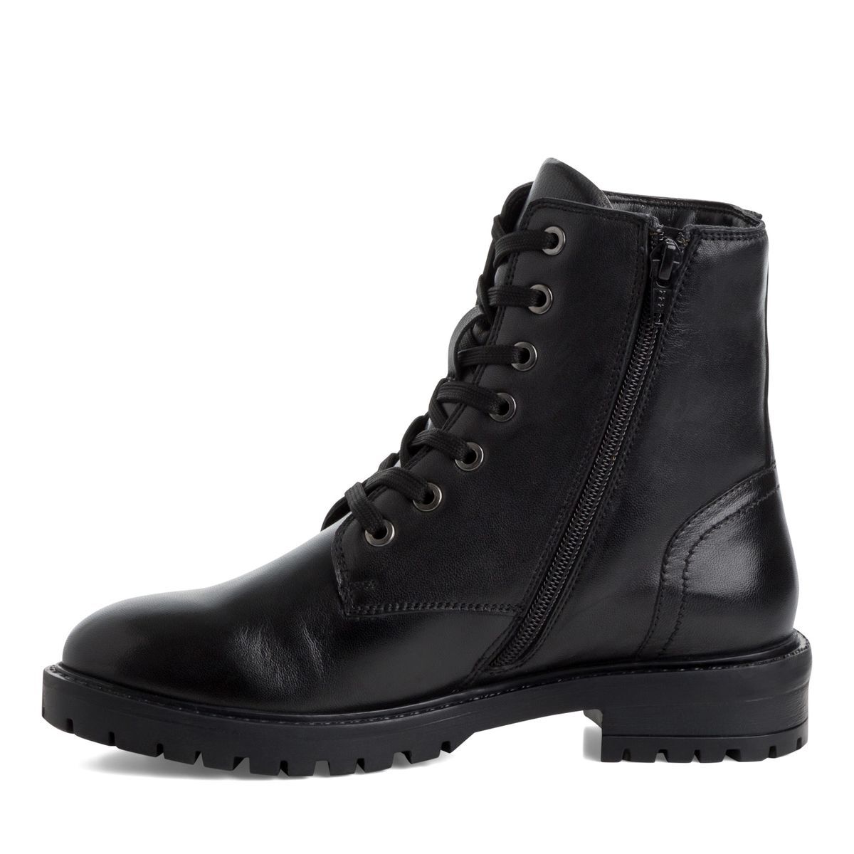 Bottine en cuir noir multi, S.OLIVER