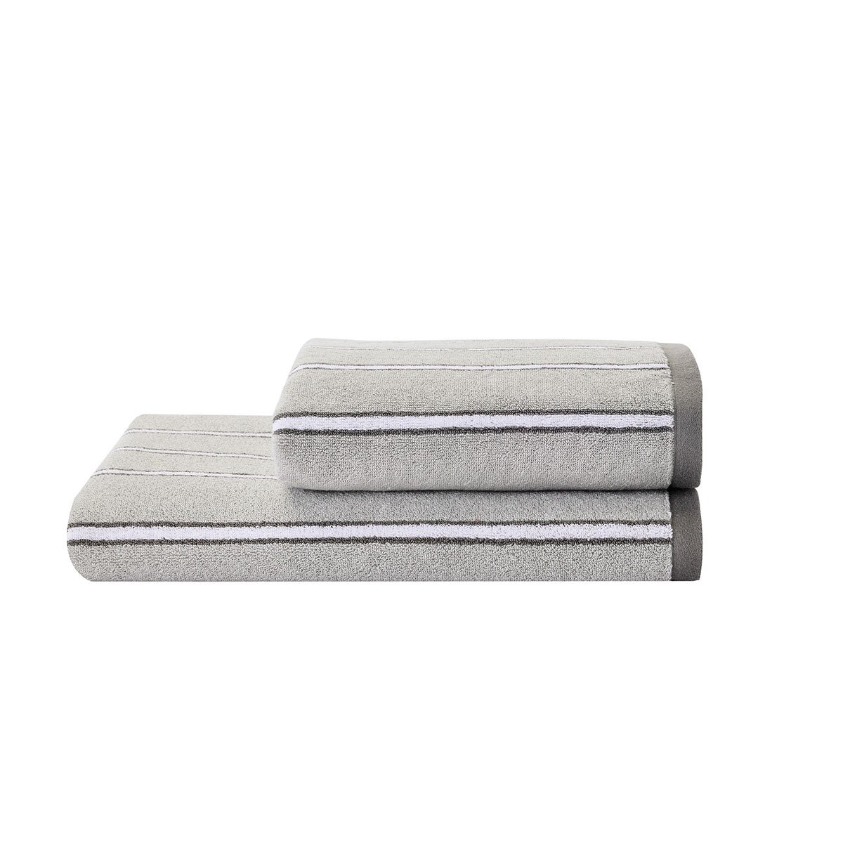 Drap De Douche JOURNEY GRIS journey, ANNE DE SOLENE