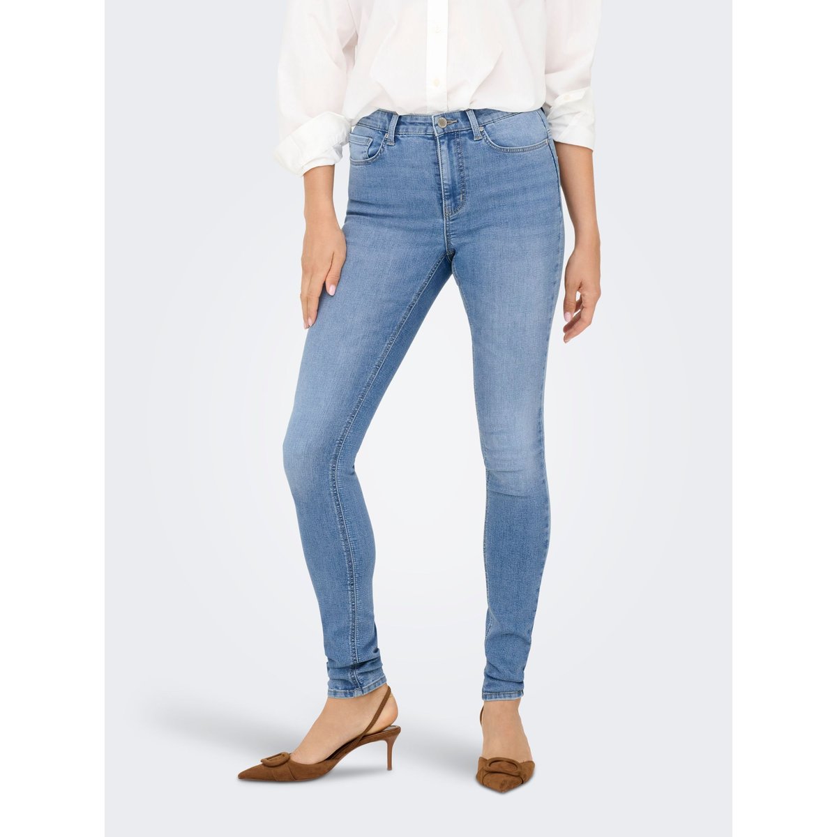 Jean Skinny light blue denim, ONLY