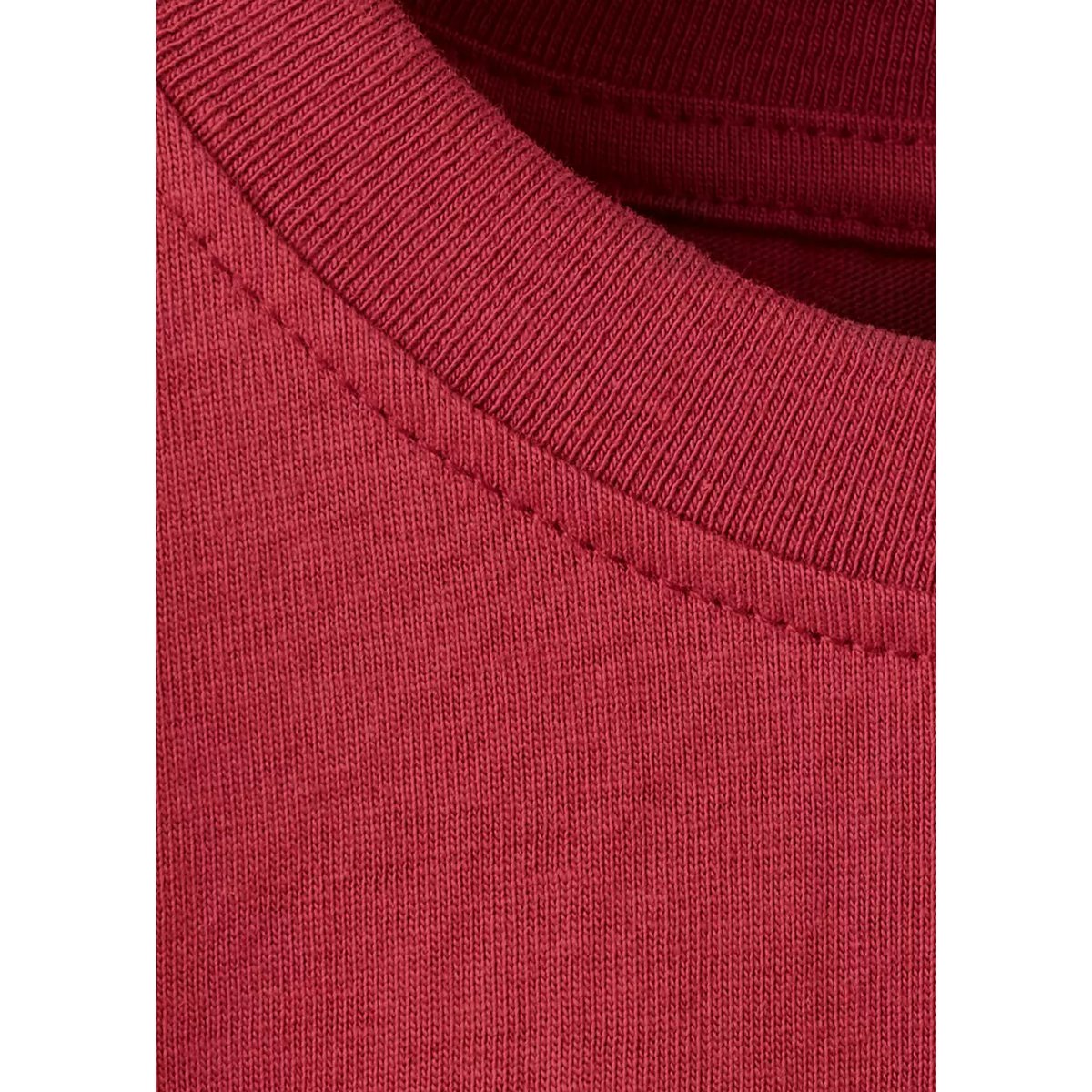 T-shirt manches longues imprimé grenat, MANGO BABY