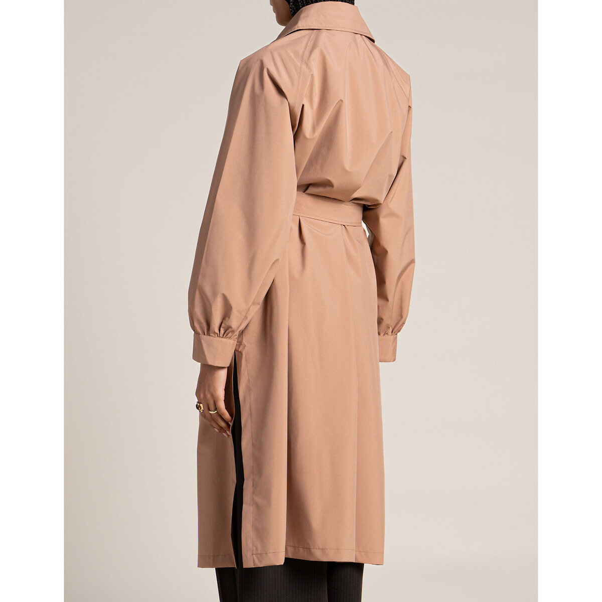 Trench imperméable ceinturé, unisexe, MADELEINE cannelle, FLOTTE