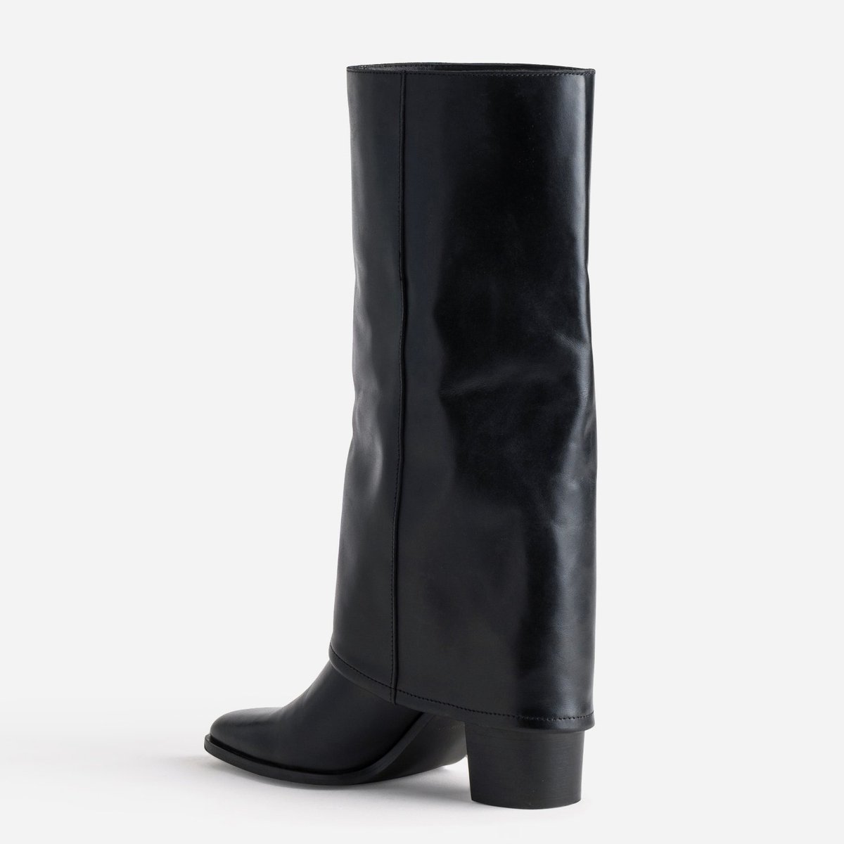 Botte À Talon en cuir TAKINA noir, ERAM