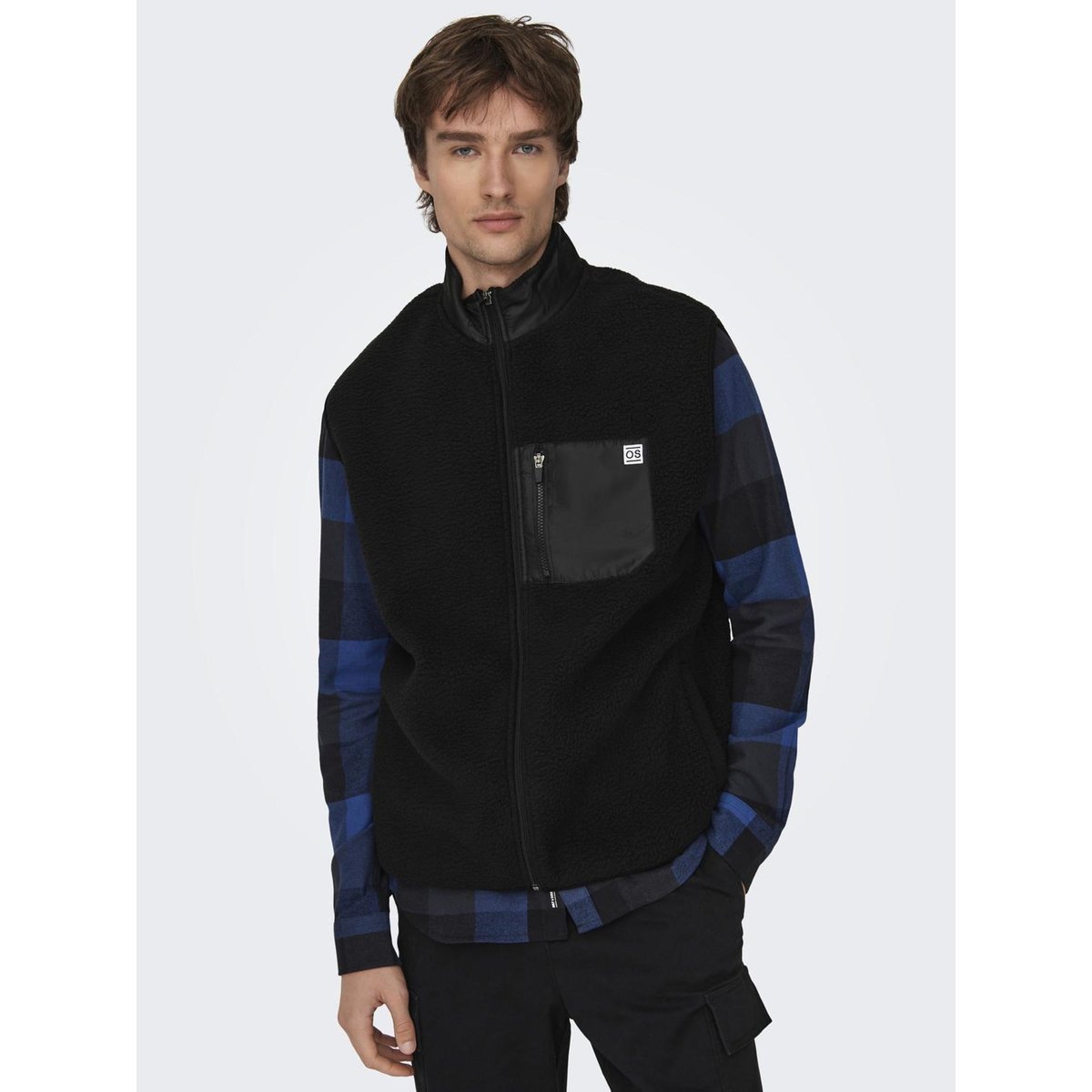 Sweat À Col Roulé noire - black, ONLY & SONS