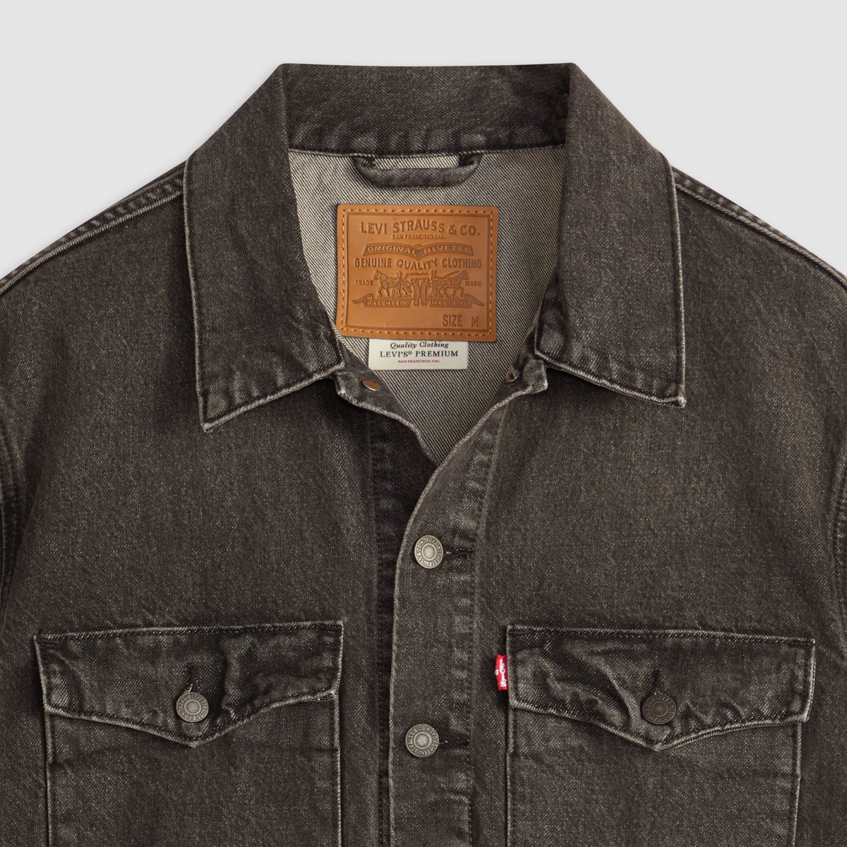 Veste trucker Embarcadero Station noir - mothership trucker, LEVI'S