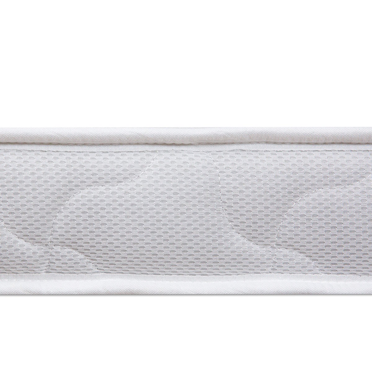 Matelas Mousse Baby Bamboo 70x140 cm blanc, MINEA
