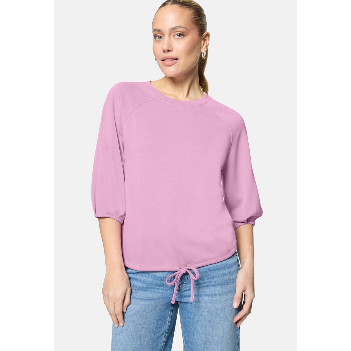 Sweat-shirt unicolore smoky grape, ZERO
