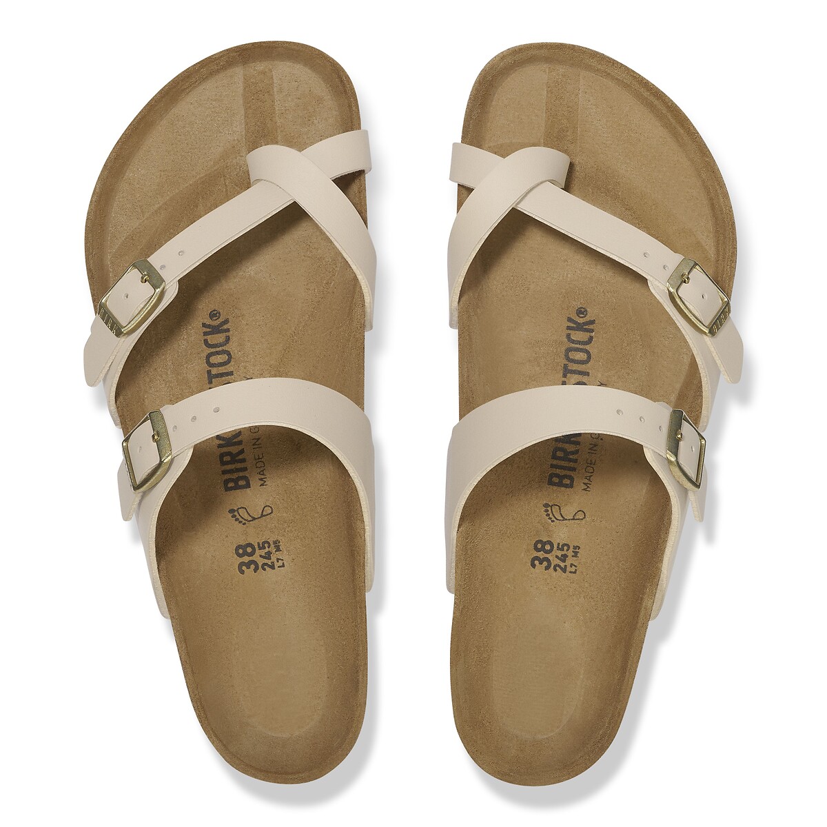Mules entre-doigt MAYARI beige, BIRKENSTOCK