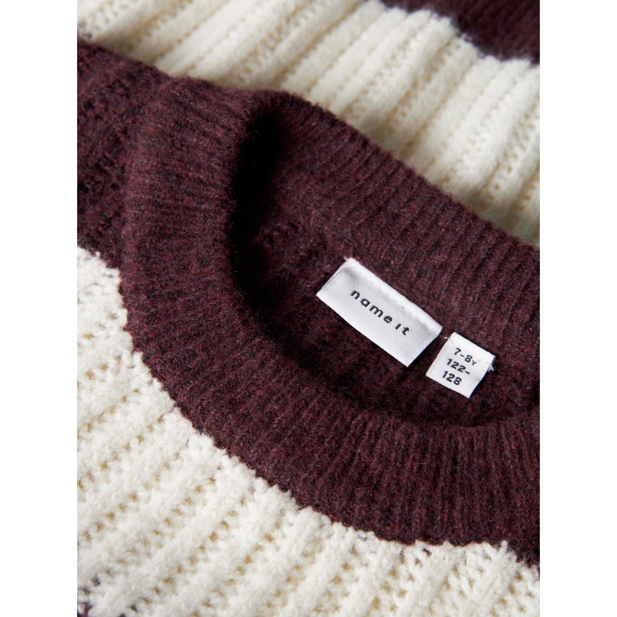 Pull En Maille oxblood red, NAME IT