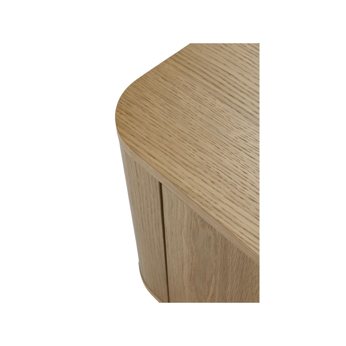 Meuble TV 180 cm placage, MALO marron clair, BOBOCHIC