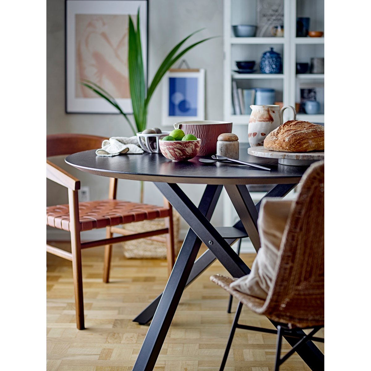 Plateau tournant en marbre Nuni beige, BLOOMINGVILLE