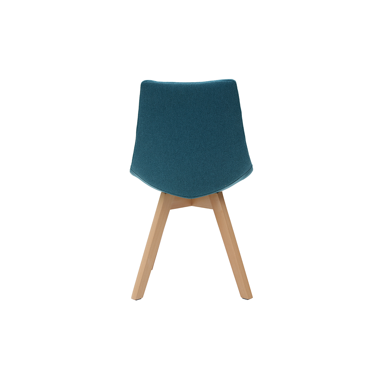 Chaises scandinaves (lot de 2) MATILDE bleu canard, MILIBOO