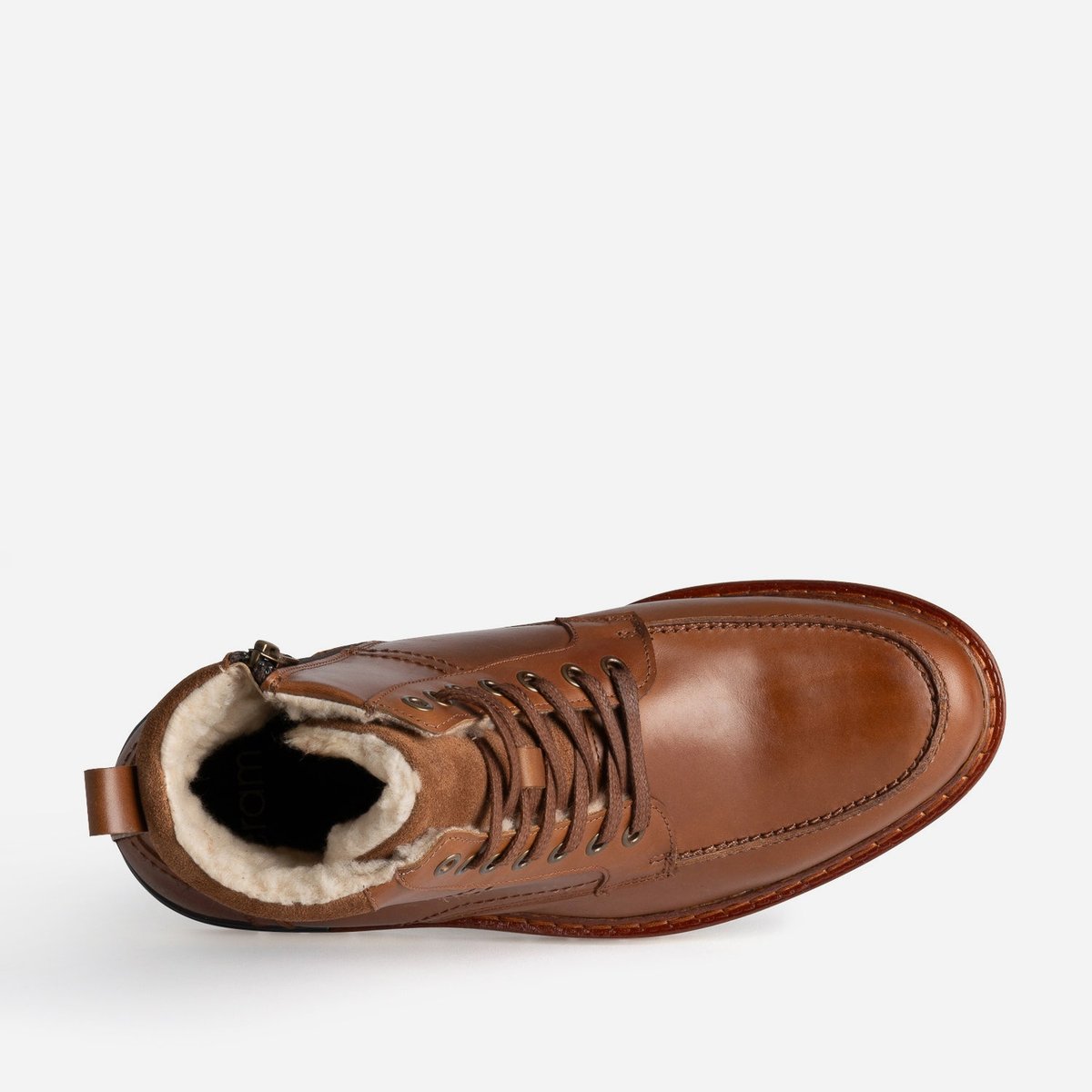 Boots en cuir ANTOINE cognac, ERAM