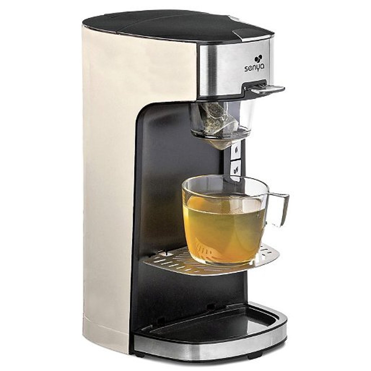 Machine à thé, théière électrique tea time crème, SENYA