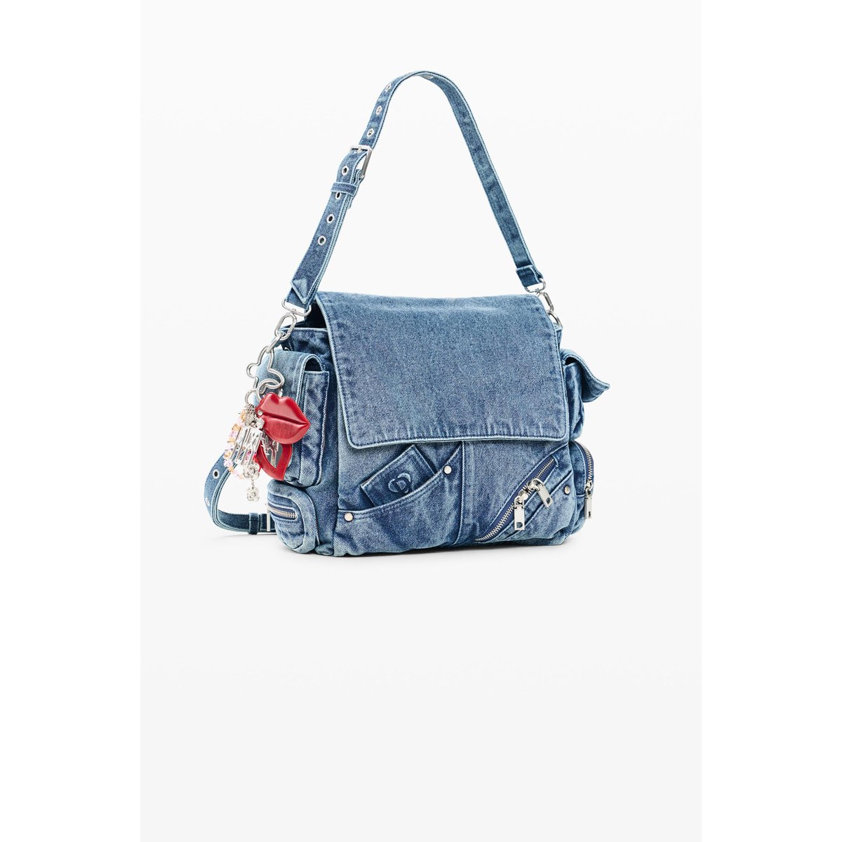 Mini sac à dos bleu clair, DESIGUAL