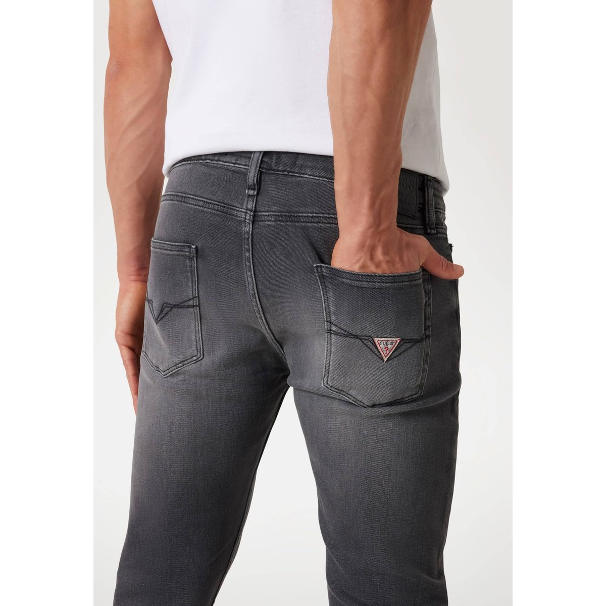 Jean Skinny Chris gris, GUESS