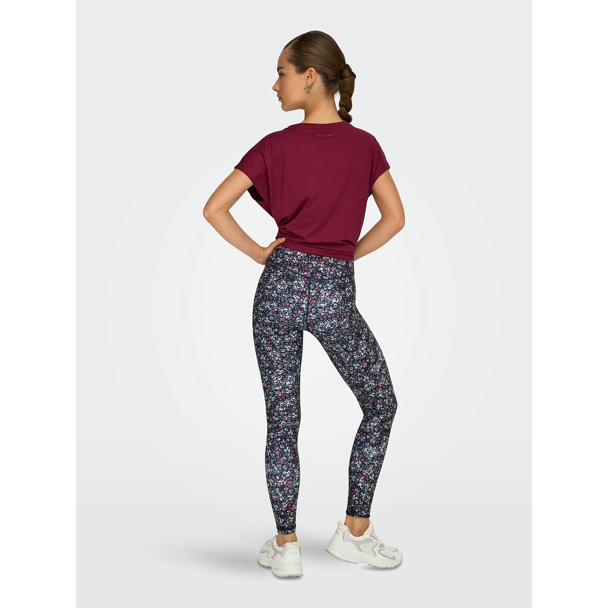 Legging de sport Prya imprimé imprimé fleuri, ONLY PLAY