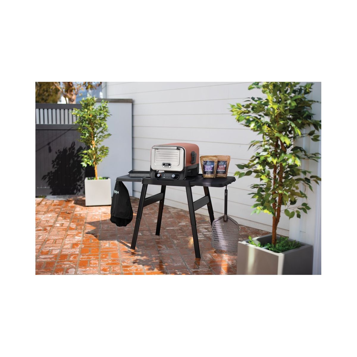 Plaque pizza barbecue Pour le four Woodfire XSKOOCIRNPEUK gris, NINJA