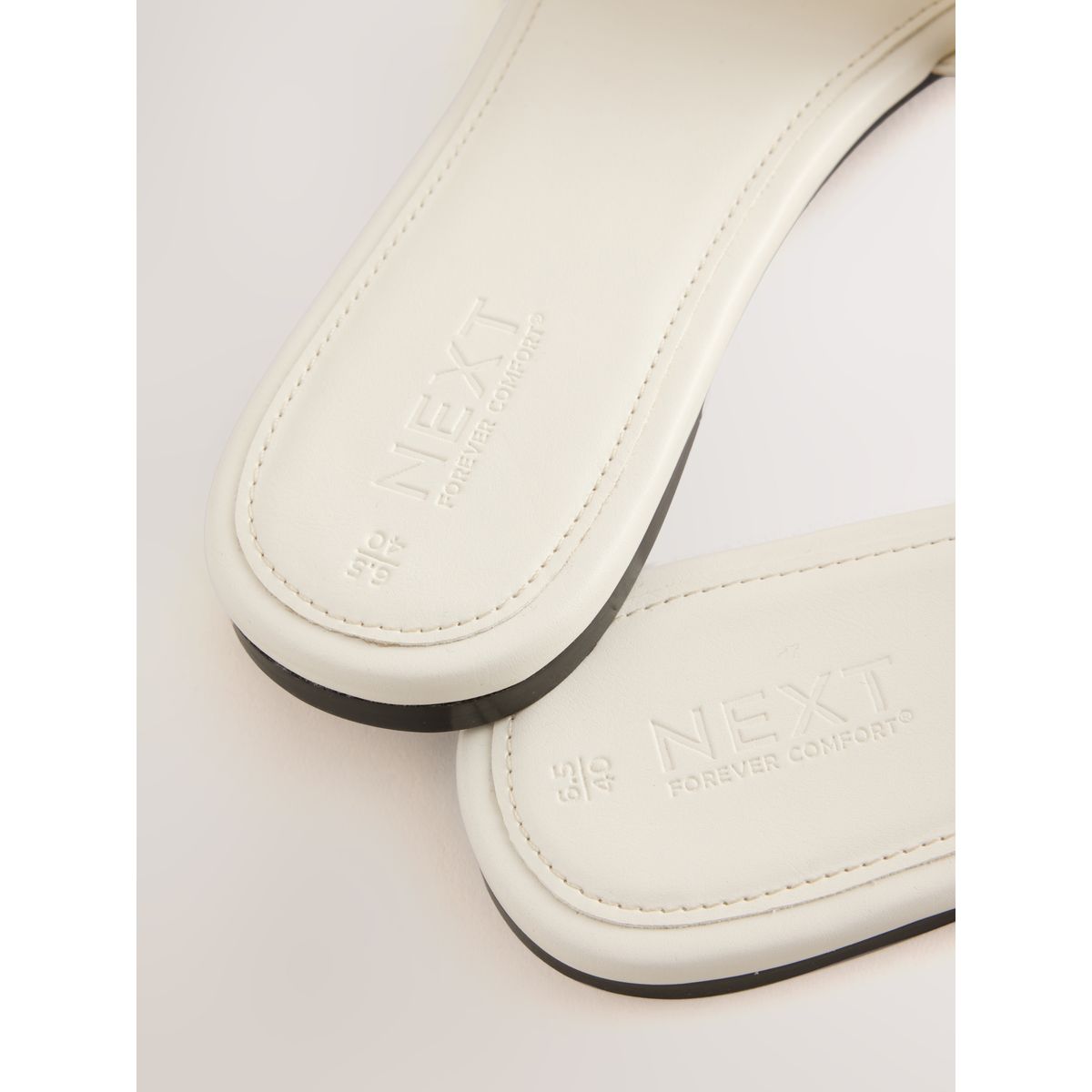 Mules fanta à ornements forever comfort® blanc/crème, NEXT