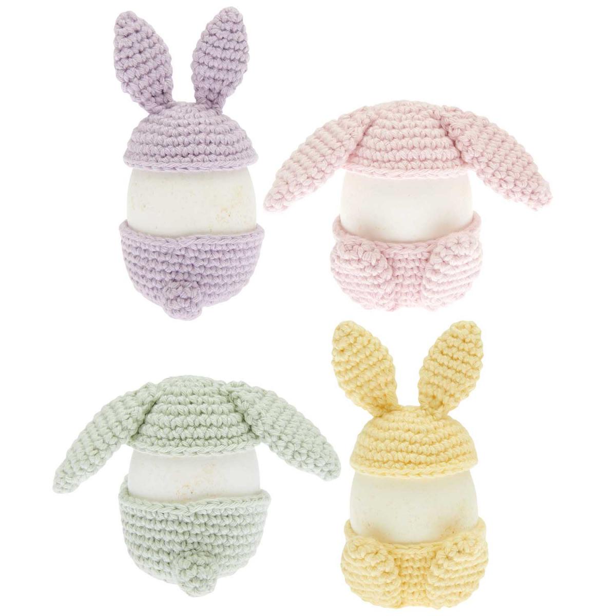 Ricorumi Kit à crochet "Coquetier de Pâques" couleur unique, RICO DESIGN