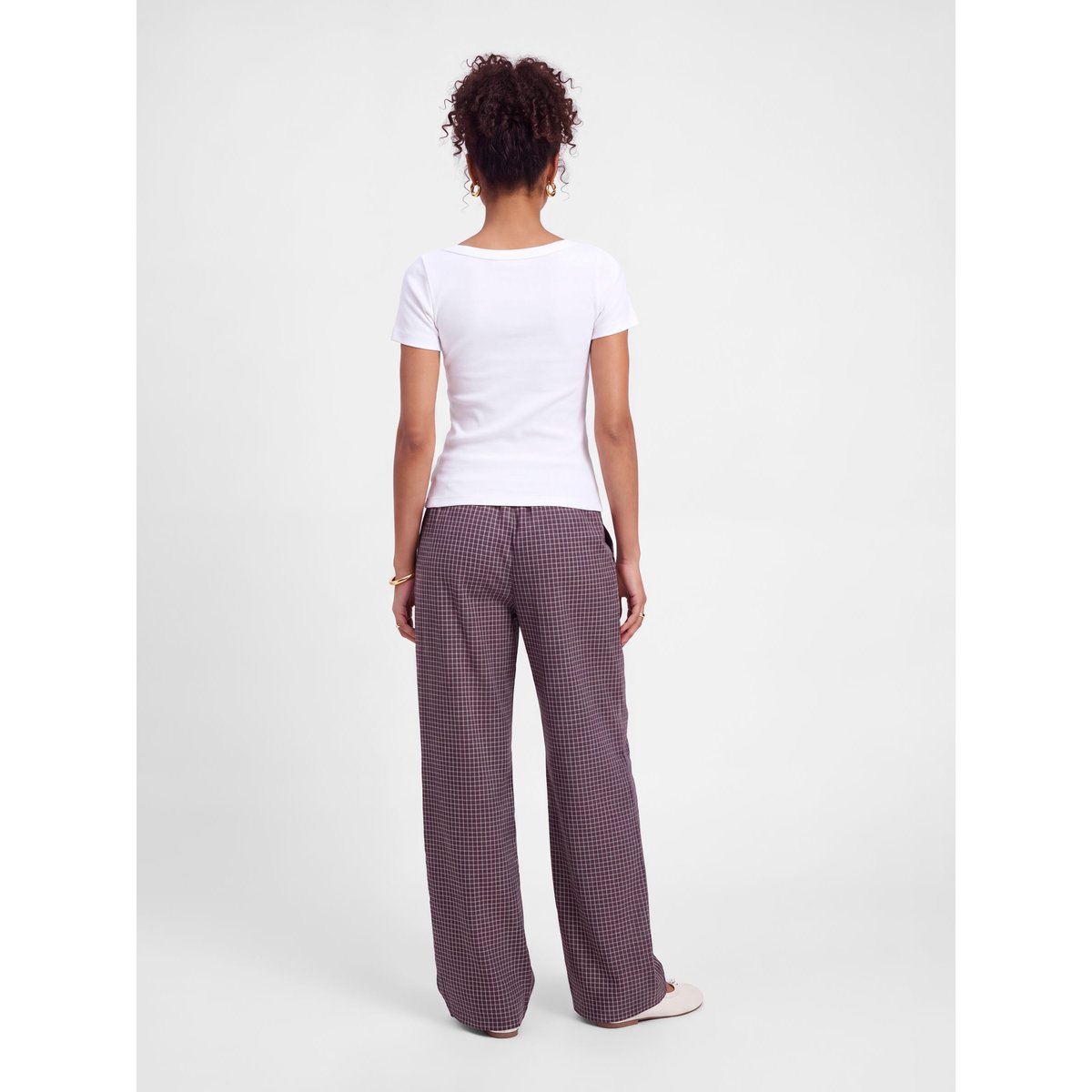 Pantalon À Jambe Large huckleberry 1, JJXX