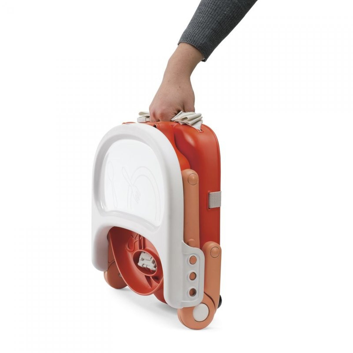 Rehausseur de chaise pocket snack poppy red, CHICCO