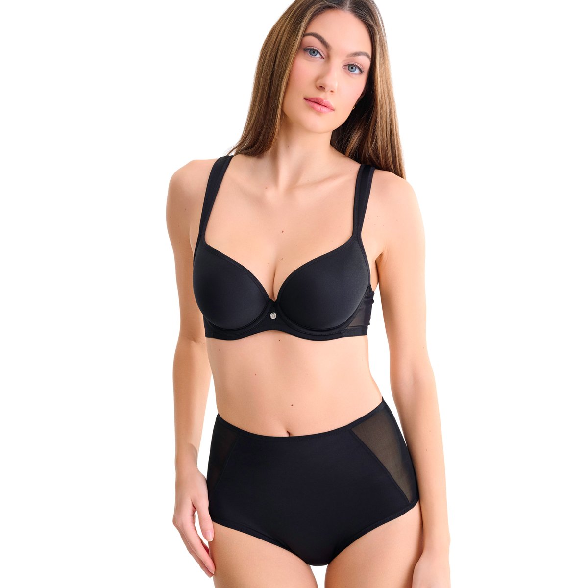 Soutien-gorge préformé TINA noir, LISCA