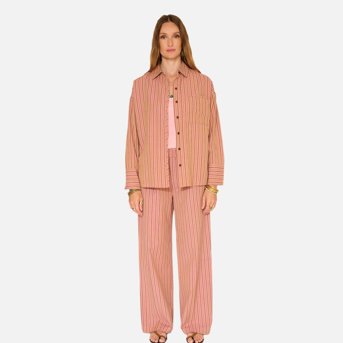 Pantalon PIATU 26s rose poudré, MKT STUDIO