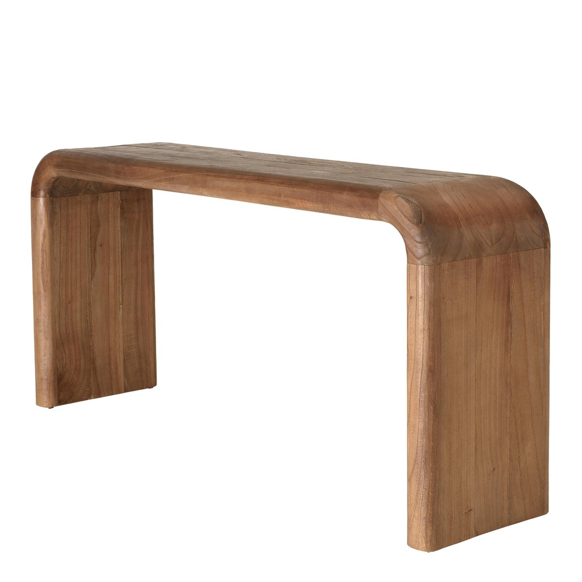 Console épurée en bois de mindi ARCUS bois naturel, PIER IMPORT