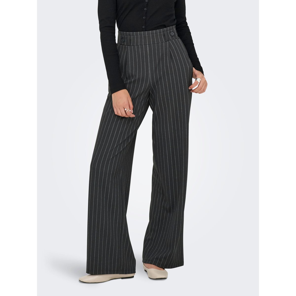 Pantalon dark grey melange, JDY