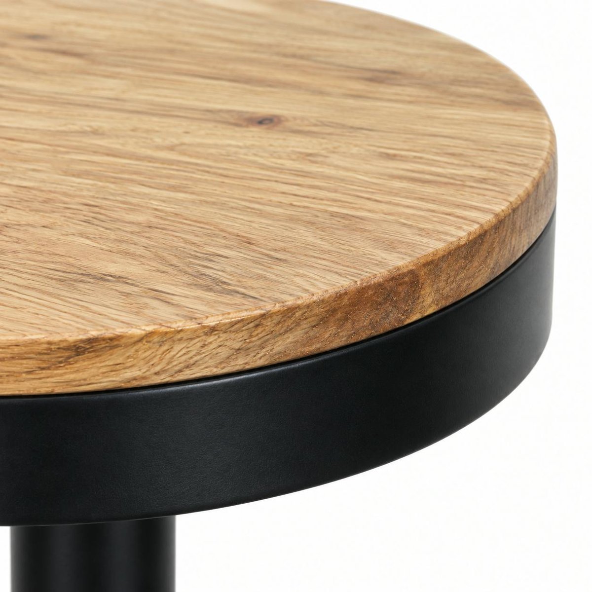 Tabouret de bar en métal réglable (lot de 2) LEEDS noir, PIER IMPORT