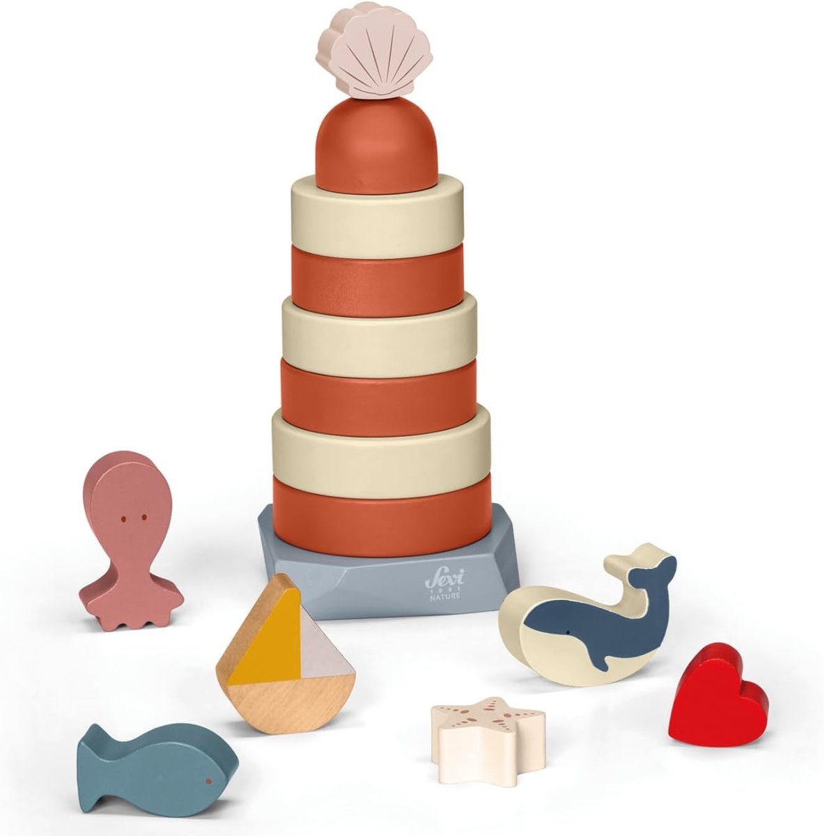 Phare empilable rouge, SEVI