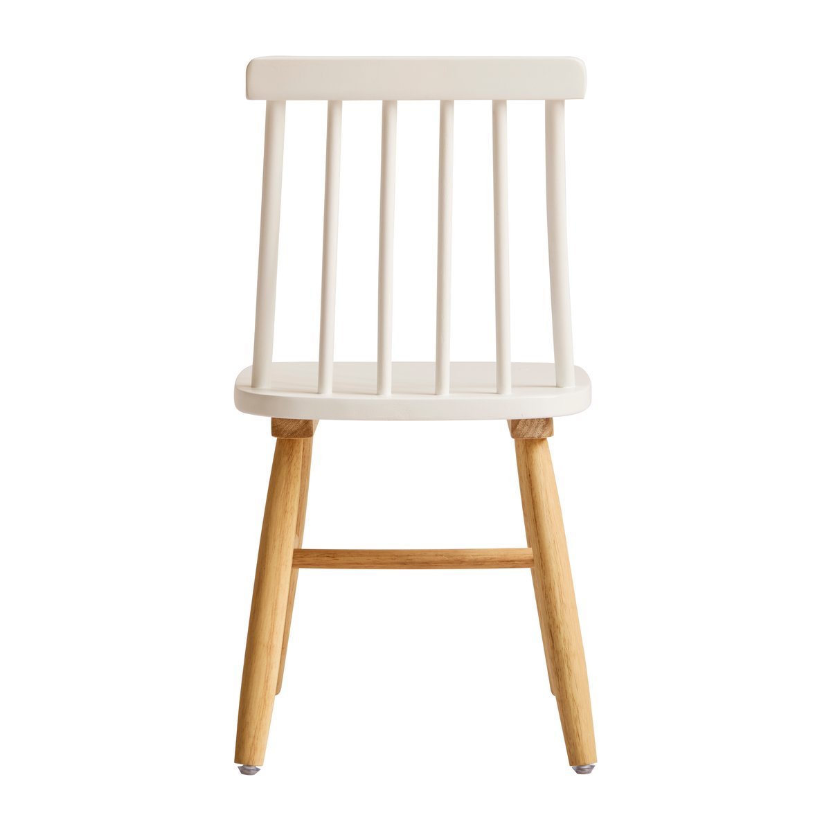 Lot de 2 chaises pour enfants, bois massif, NESNA blanc, NORDLYS