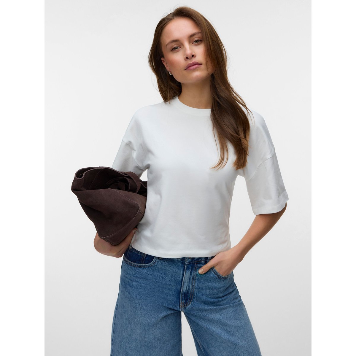 T-Shirt snow white, VERO MODA