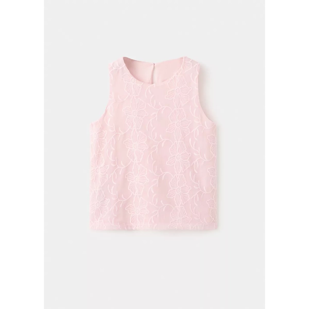 Top fluide imprimé rose, MANGO KIDS
