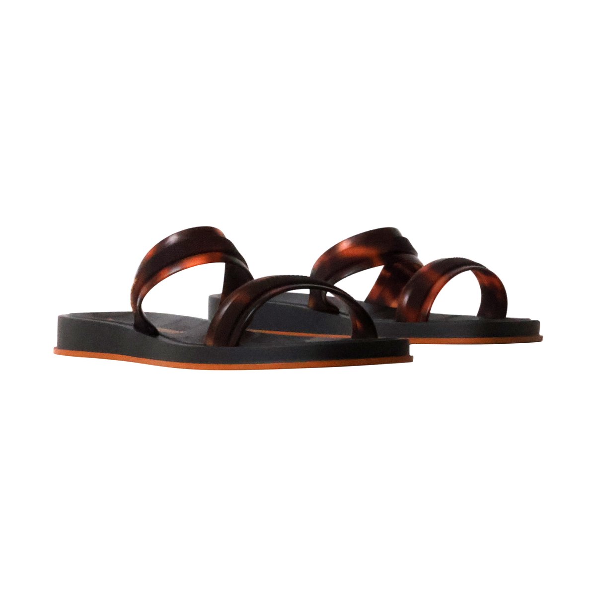 Sandales à Enfiler Glow Trendy Slide noir/turtle/marron, IPANEMA