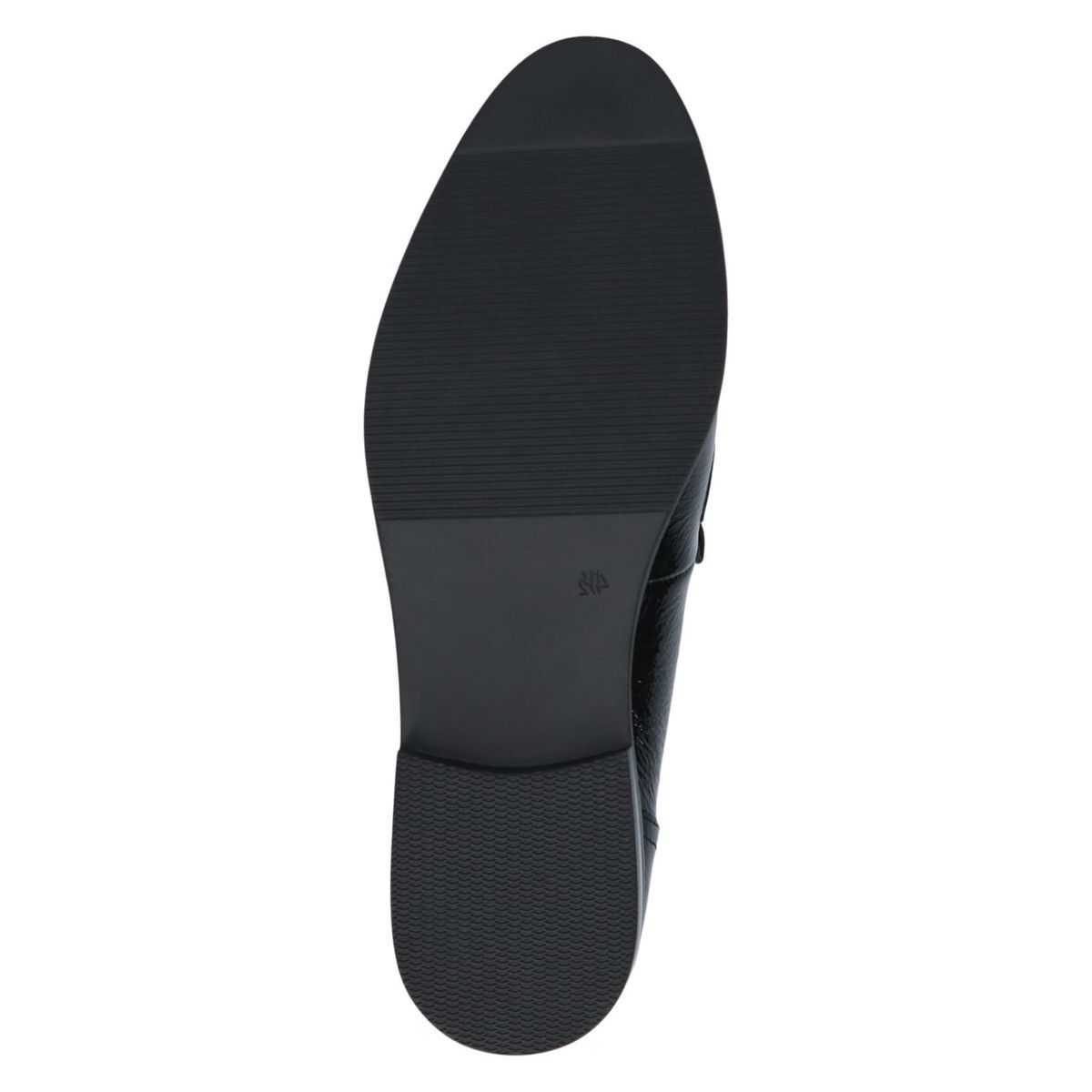 Slipper en cuir noir mat, CAPRICE