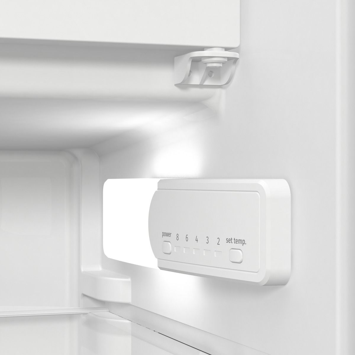Réfrigérateur 1 porte encastrable RBI512E21 couleur unique, GORENJE
