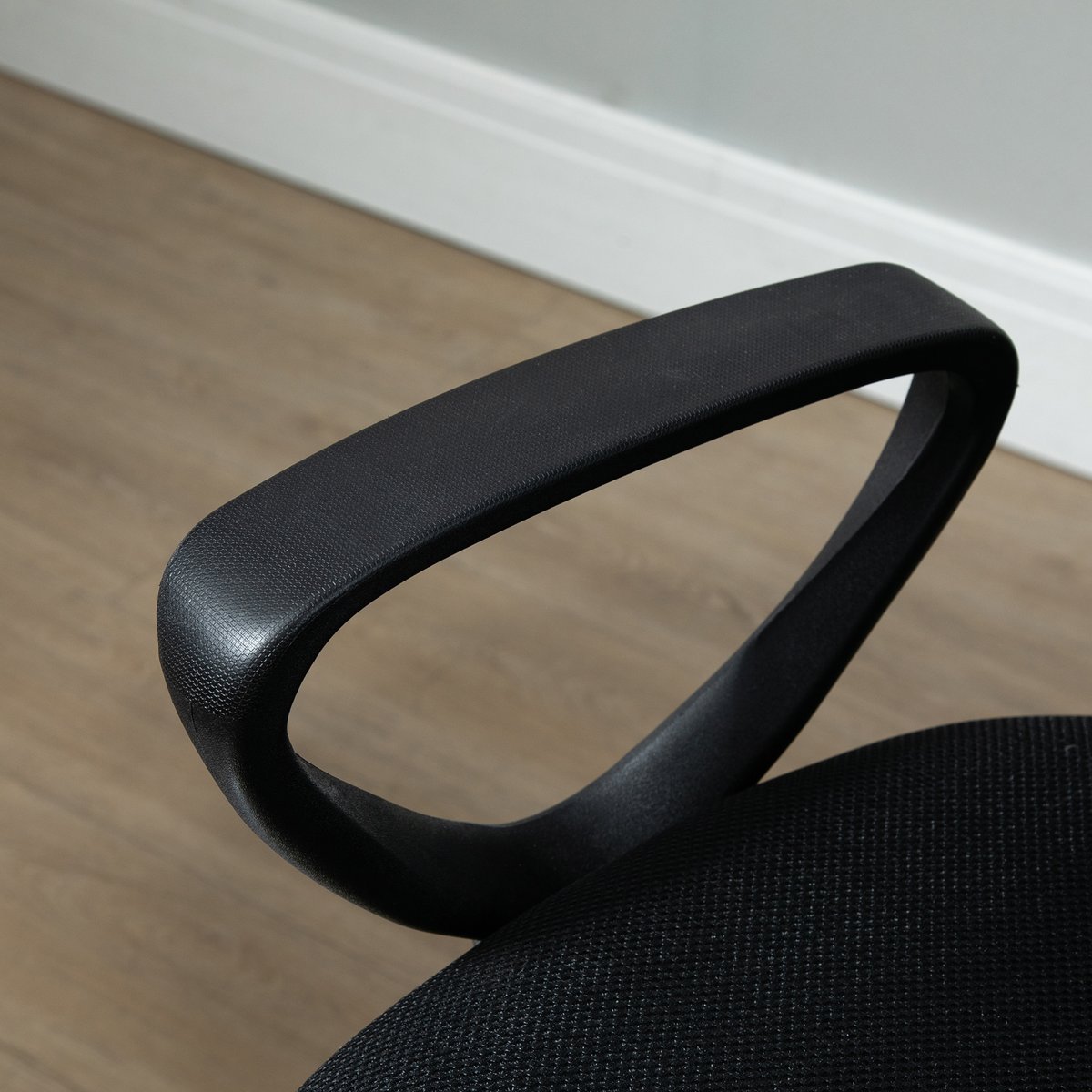 Chaise de bureau pour poste de travail debout noir, HOMCOM