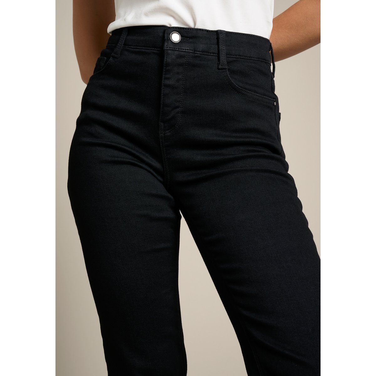 Jean bootcut multi-taille noir, LOLALIZA