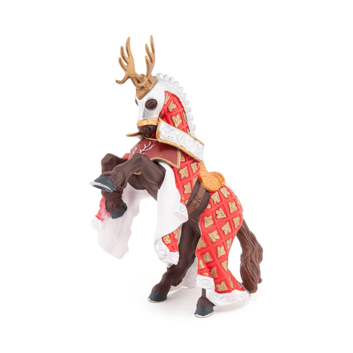 Figurine Cheval du maître cimier cerf rouge, PAPO